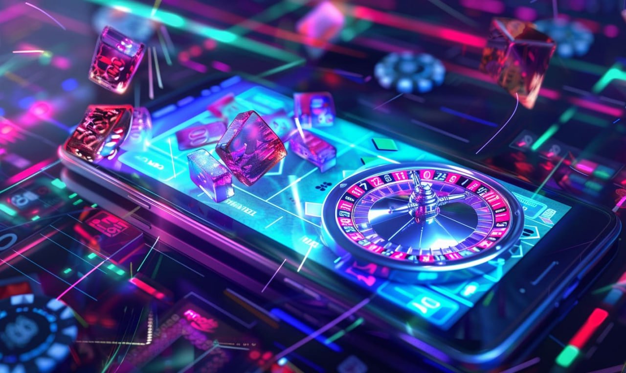 Mobile-friendly sports and casino browsing on 7j770 with neon interface
